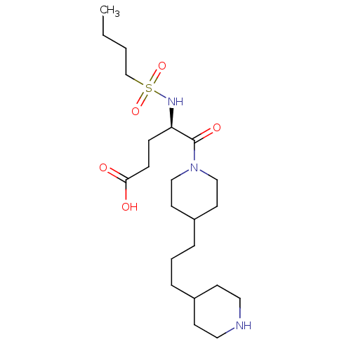Chemical structure of BindingDB Monomer ID 50287221