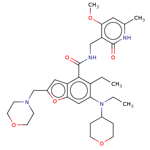 Chemical structure of BindingDB Monomer ID 50287307