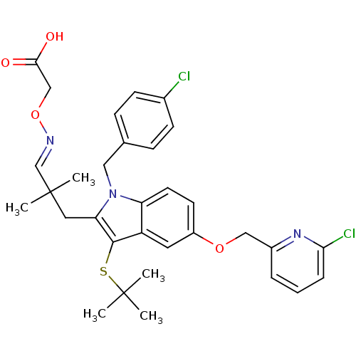 Chemical structure of BindingDB Monomer ID 50287319