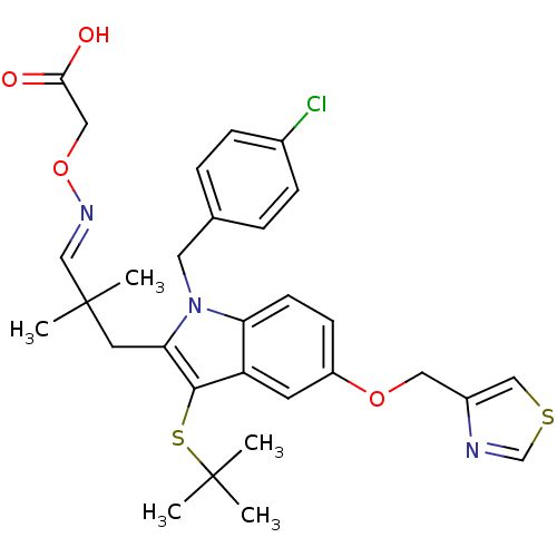 Chemical structure of BindingDB Monomer ID 50287327
