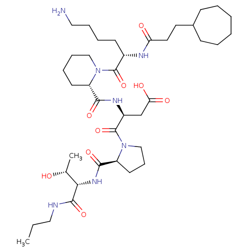 Chemical structure of BindingDB Monomer ID 50287630