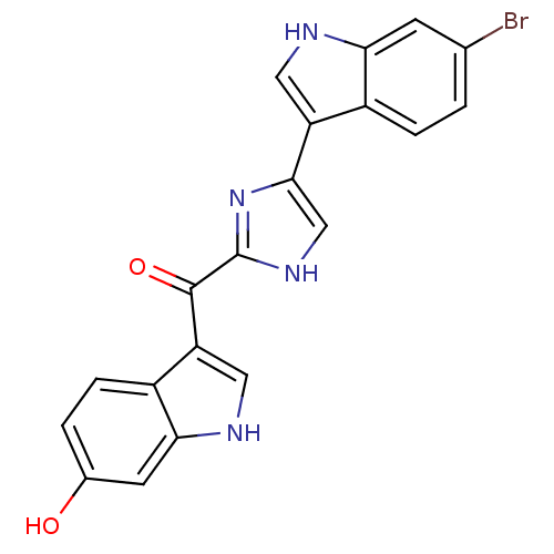 Chemical structure of BindingDB Monomer ID 50287722