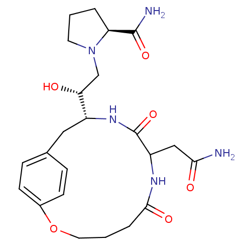 Chemical structure of BindingDB Monomer ID 50288188