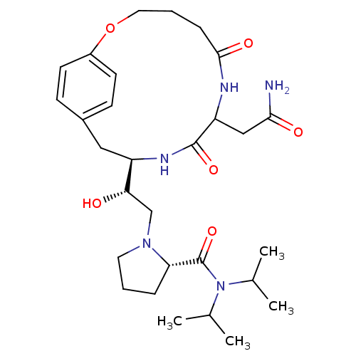 Chemical structure of BindingDB Monomer ID 50288189