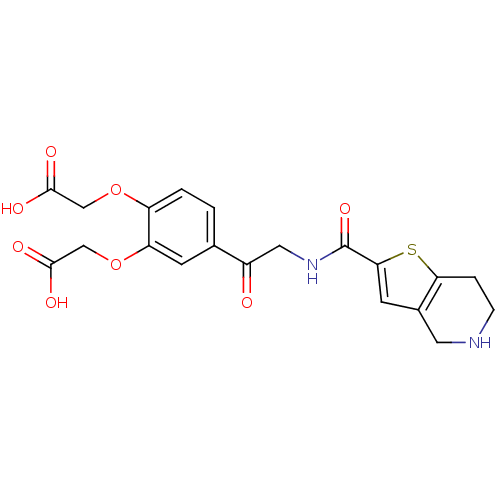 Chemical structure of BindingDB Monomer ID 50288220