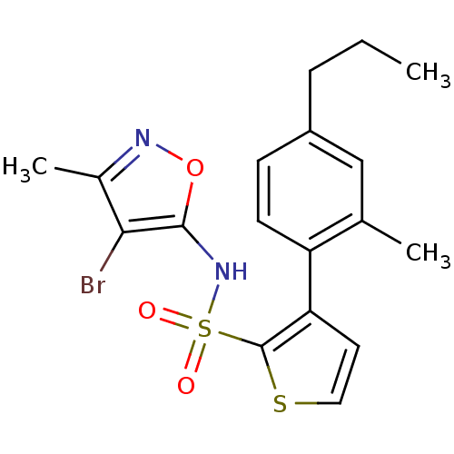 Chemical structure of BindingDB Monomer ID 50288282