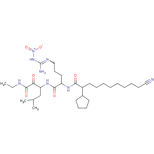 Chemical structure of BindingDB Monomer ID 50288609