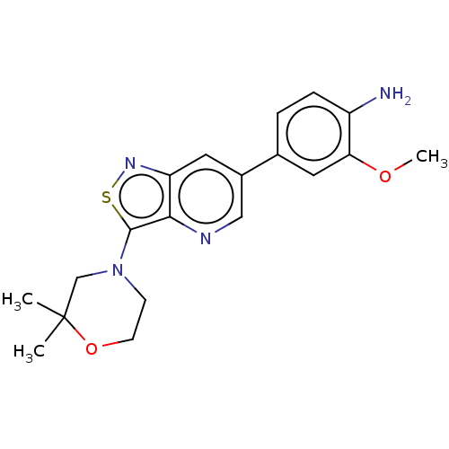 Chemical structure of BindingDB Monomer ID 50288822