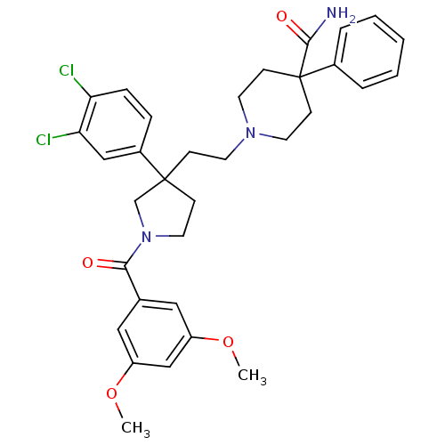 Chemical structure of BindingDB Monomer ID 50289192