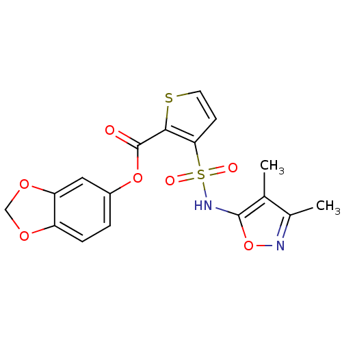 Chemical structure of BindingDB Monomer ID 50289936