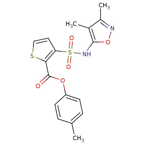 Chemical structure of BindingDB Monomer ID 50289939