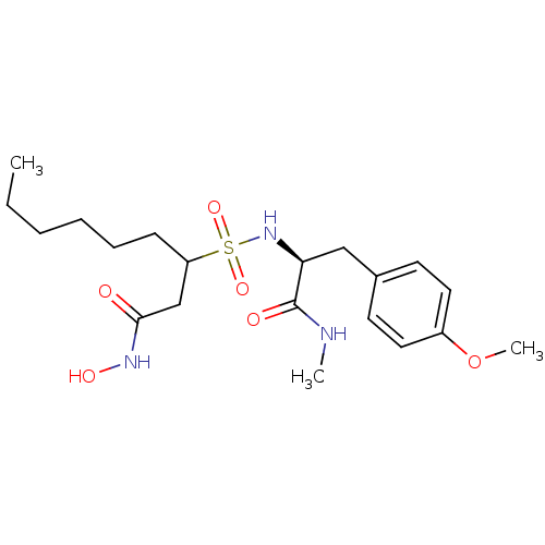 Chemical structure of BindingDB Monomer ID 50290160