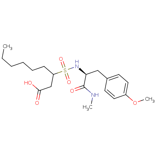 Chemical structure of BindingDB Monomer ID 50290163