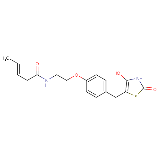 Chemical structure of BindingDB Monomer ID 50290272