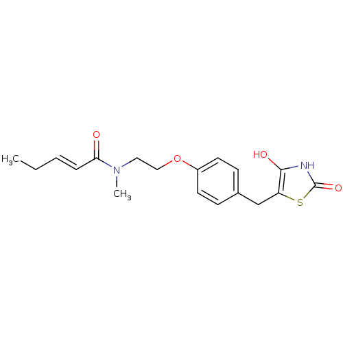 Chemical structure of BindingDB Monomer ID 50290273