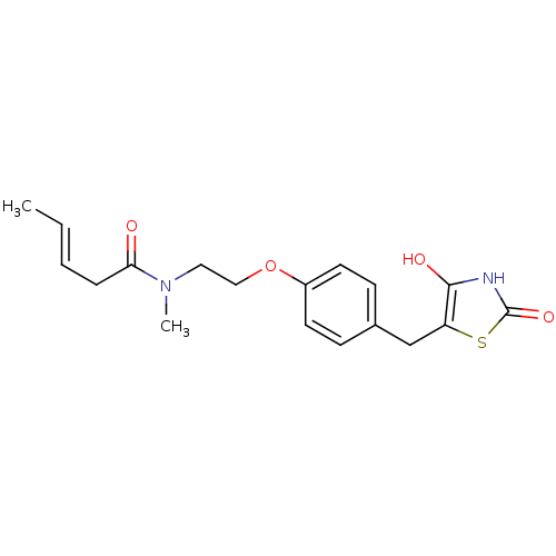 Chemical structure of BindingDB Monomer ID 50290278