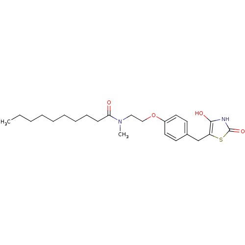 Chemical structure of BindingDB Monomer ID 50290283