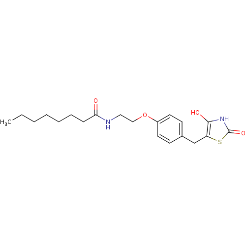 Chemical structure of BindingDB Monomer ID 50290284
