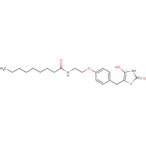 Chemical structure of BindingDB Monomer ID 50290285