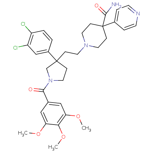 Chemical structure of BindingDB Monomer ID 50290305