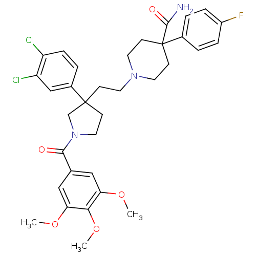 Chemical structure of BindingDB Monomer ID 50290310