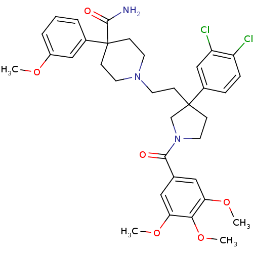 Chemical structure of BindingDB Monomer ID 50290314