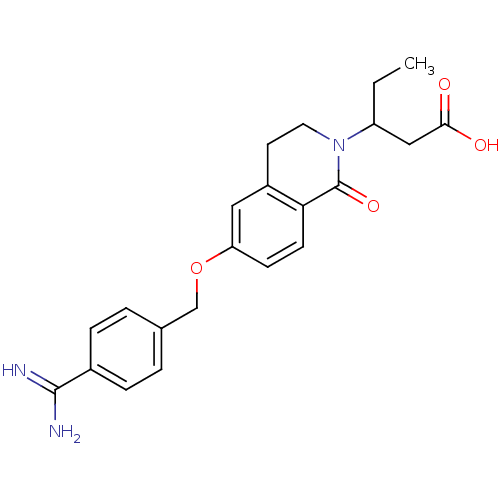 Chemical structure of BindingDB Monomer ID 50290320
