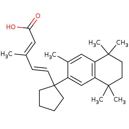 Chemical structure of BindingDB Monomer ID 50290662