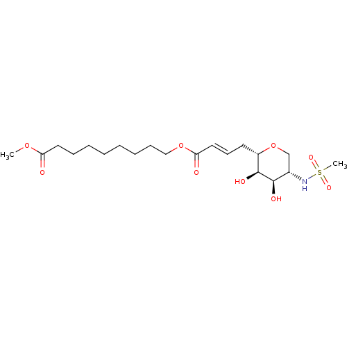 Chemical structure of BindingDB Monomer ID 50290684