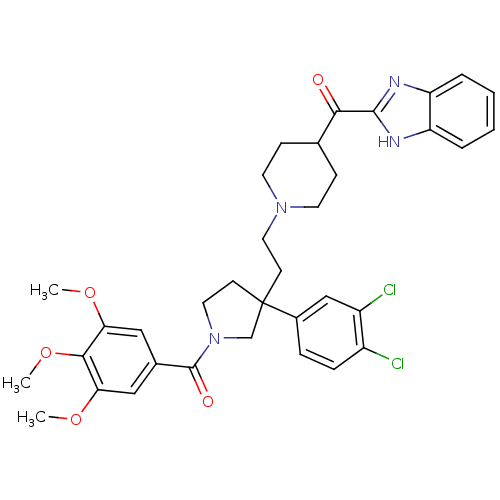 Chemical structure of BindingDB Monomer ID 50290733