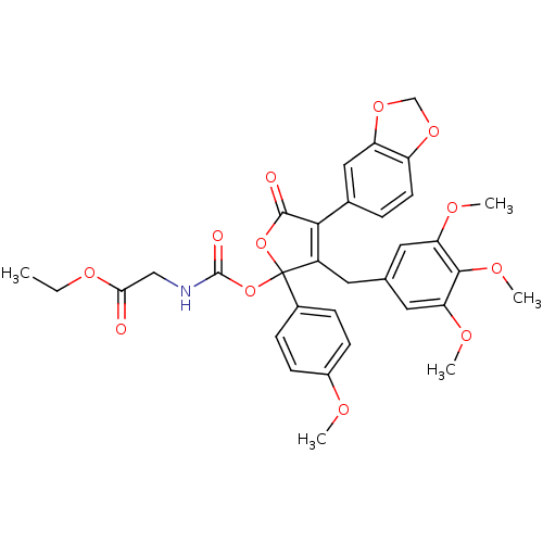 Chemical structure of BindingDB Monomer ID 50290981