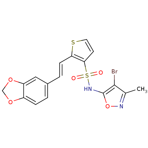 Chemical structure of BindingDB Monomer ID 50291492