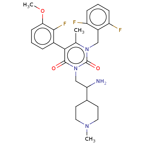 Chemical structure of BindingDB Monomer ID 50291828