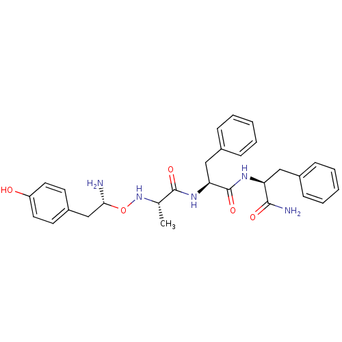Chemical structure of BindingDB Monomer ID 50292211
