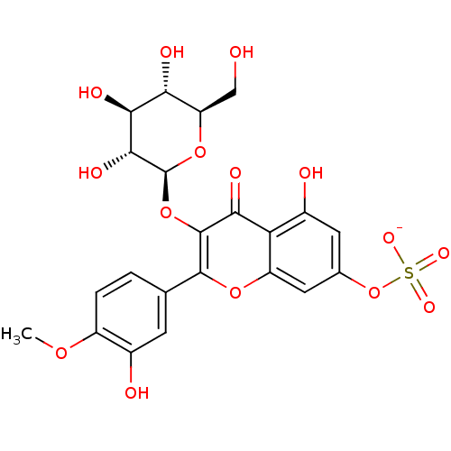 Chemical structure of BindingDB Monomer ID 50292357