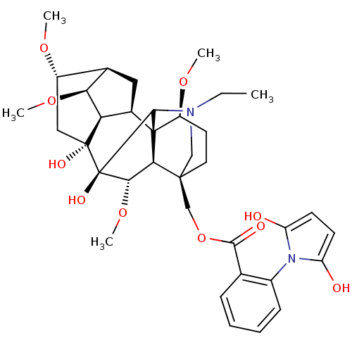 Chemical structure of BindingDB Monomer ID 50292360