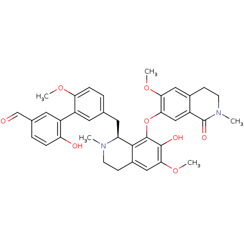 Chemical structure of BindingDB Monomer ID 50292473
