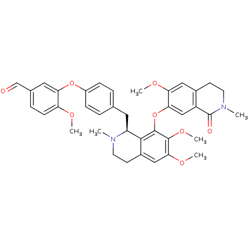 Chemical structure of BindingDB Monomer ID 50292559