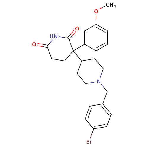 Chemical structure of BindingDB Monomer ID 50292647