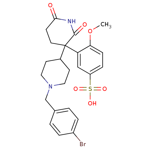 Chemical structure of BindingDB Monomer ID 50292648