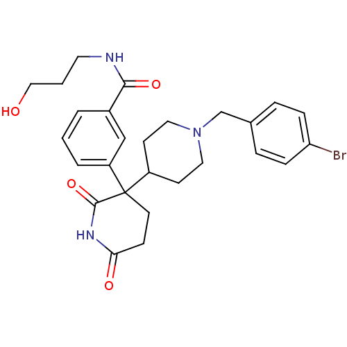 Chemical structure of BindingDB Monomer ID 50292654