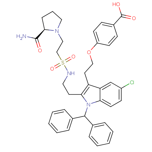 Chemical structure of BindingDB Monomer ID 50292800