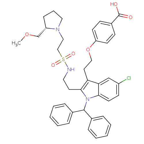 Chemical structure of BindingDB Monomer ID 50292801