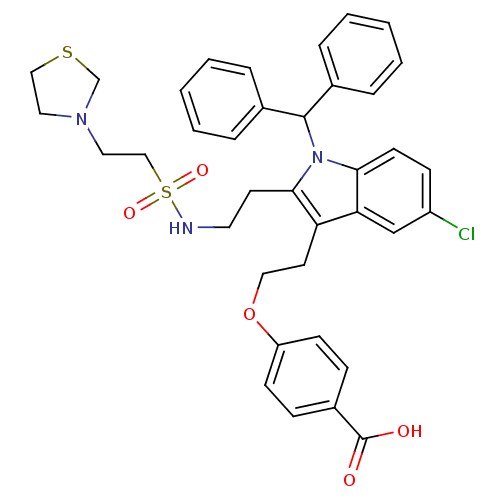 Chemical structure of BindingDB Monomer ID 50292803