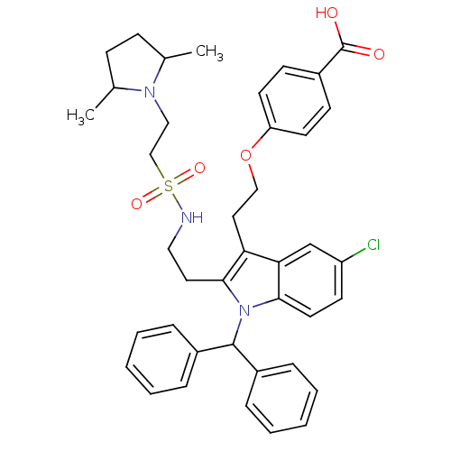 Chemical structure of BindingDB Monomer ID 50292804