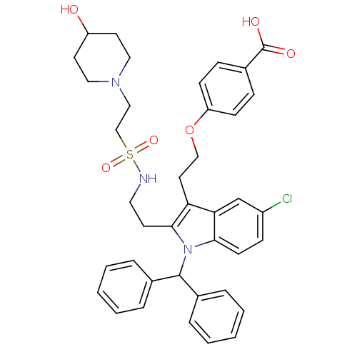 Chemical structure of BindingDB Monomer ID 50292816