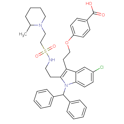 Chemical structure of BindingDB Monomer ID 50292821