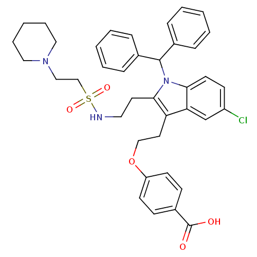 Chemical structure of BindingDB Monomer ID 50292822