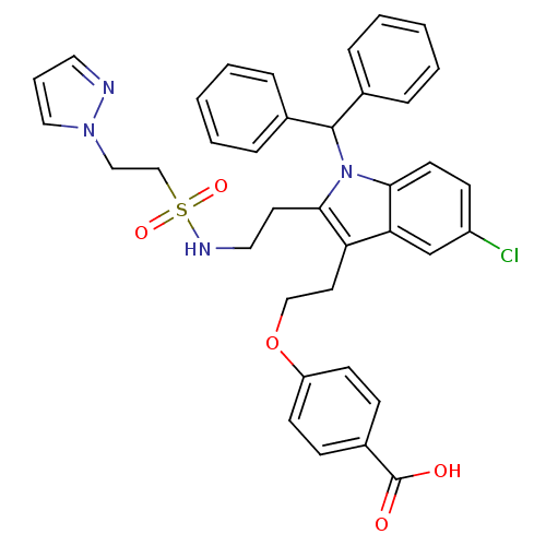 Chemical structure of BindingDB Monomer ID 50292831
