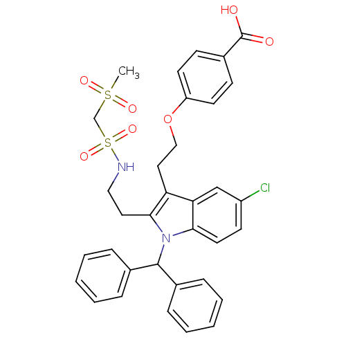 Chemical structure of BindingDB Monomer ID 50292832